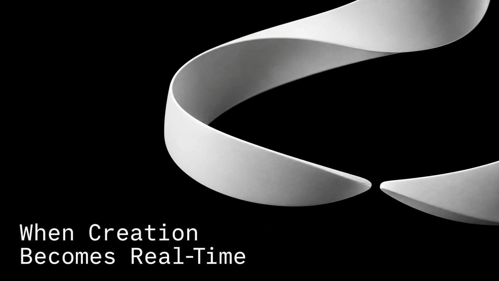 When Creation Becomes Real-Time
